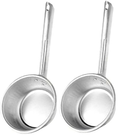 IMIKEYA 2pezzi Cucchiaio Da Alluminio Di Utensili Per Cucina e Bagno Cucchiaio Versatile e Leggero Per Uso Domestico e Campeggio Design Ergonomico e Facile Da Pulire