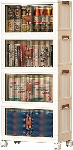Zusammenklappbare Aufbewahrungsboxen Closet Organi Aufbewahrungswürfel aus Kunststoff, Organizer, große stapelbare Aufbewahrungsbehälter, transparente Aufbewahrungsbehälter, stapelbar for Turnschuhe,