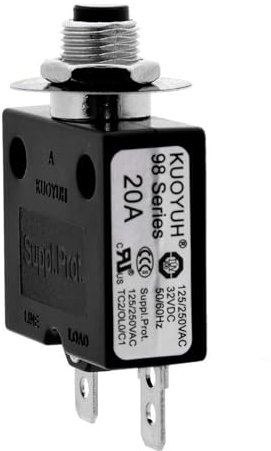 SFTSVFEO Generatore da 20 amp con Interruttore Termico Interruttore Luminoso