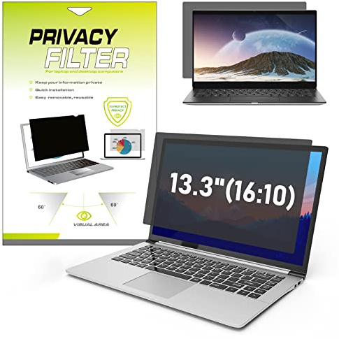 LAMA Filtre de confidentialité pour ordinateur portable 13 (16:10) pour MacBook Air 13 (2018-2020) et MacBook Pro 13 (2016-2020), protecteur d'écran de confidentialité, anti-lumière bleue