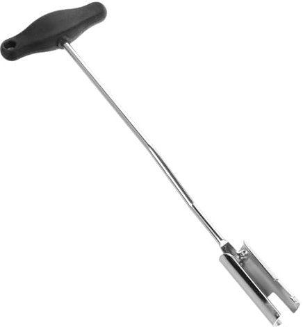 Alipis Estrattore per Candele Auto, Utensile Versatile in Acciaio 45# Nichelato, Design Preciso per Manutenzione e Riparazione