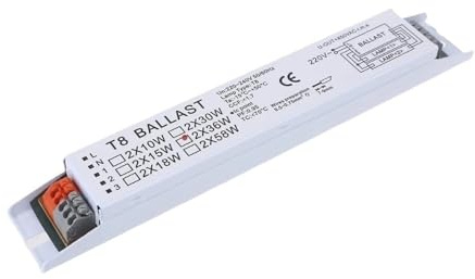 TGDGFKIAS Remplacer le ballon, Ballast universel à facteur de ballast élevé 2x36W for lampe fluorescente électronique à large tension T8 à démarrage instantané