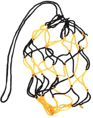 Dickes Nylon-Ballnetz von Ricisung, für Tennis, Volleyball, Basketball, Fußball, mit robustem Griff, gelb