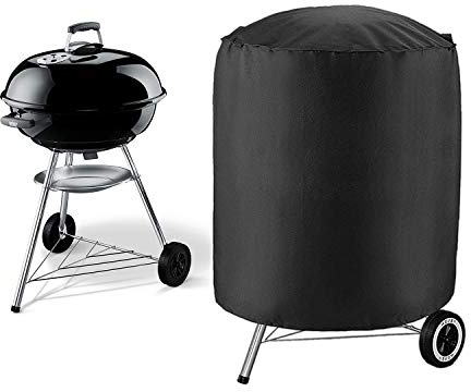 IZUKU Copertura Barbecue a Cupola Impermeabile Telo Protettivo per BBQ Grill Anti Pioggia Polvere Sole Neve Tessuto Oxford 73x73x71cm per Weber …