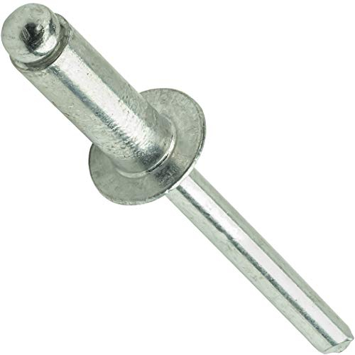 Fastenere Popnieten aus Aluminium, alle Größen erhältlich 1/8 x 3/8 (4-6) (100 Pack)