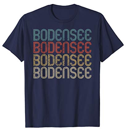 Bodensee T-Shirt, Schwäbisches Meer Geschenk T-Shirt