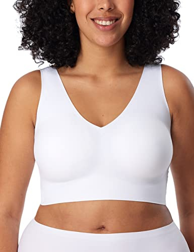 Schiesser Damen Bustier mit herausnehmbaren Pads - Invisible Soft