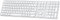OMOTON Tastiera Bluetooth, Ricaricabile per Mac OS, Layout Italiano con Tastierino Numerico, Compattibile con MacBook Air/Pro/iMac, Tre Modalità Bluetooth e design ergonomico, Bianco