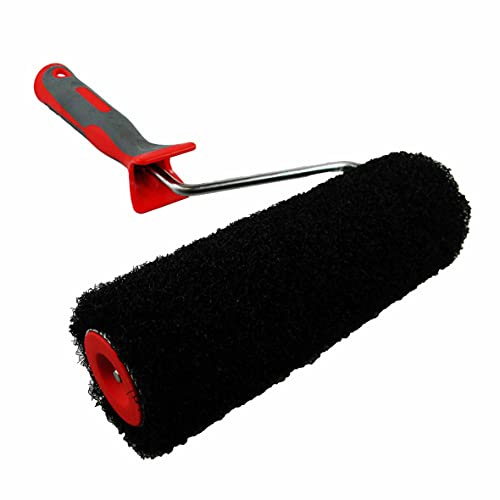 Profi Rollspachtel 250mm zum Verfugen und Fertigstellung | Beschichtungsroller mit 2-Komponenten-Softgriff CT01