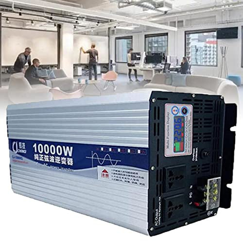Car Pure Sine Wave Voltage Converter Inverter, Battery Generator, Portable Power Station (10000W 24Vto220V)