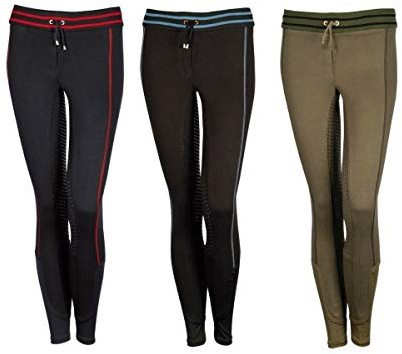 NETPROSHOP Damen Schlüpf Reithose Mania Baumwolle Silikon Vollbesatz Gr. 36-46