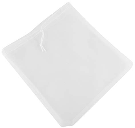 Wakects Nylon Mesh Tygsfilter, Nötmandelmjölkfilterpåse återanvändbar Köksikt med Lätt Att Använda, Förbättrad Hållbarhet, Läckoförebyggande för Fruktjuicering Te