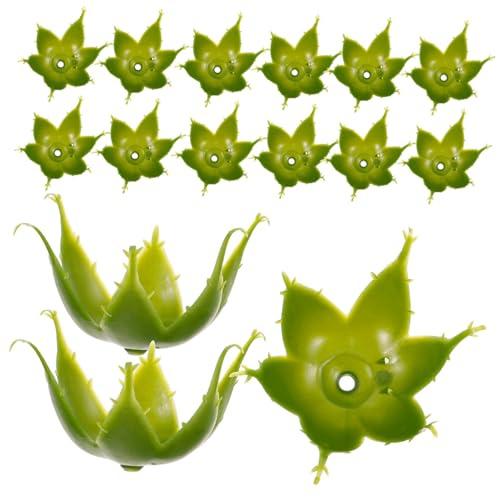 HOMSFOU 100pièces Lot de Calices De Fleurs Artificielles Plastique pour Fabrication De Fleurs Artificielles pour Passage De Tiges