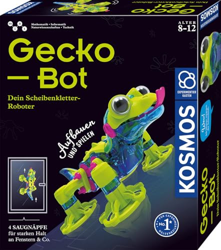 KOSMOS Gecko Bot – Experimentierkasten & Roboter-Bausatz