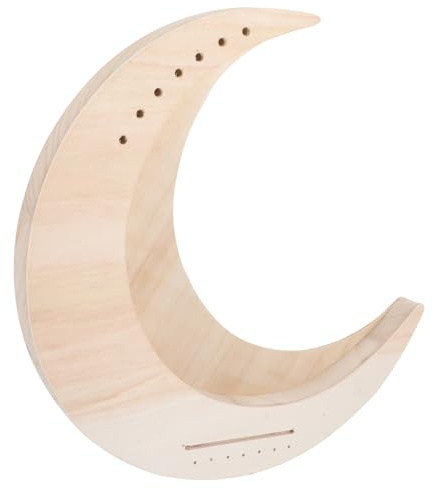 MAGICLULU Musikinstrument 7 Ton Harfe Tragbare Leierharfe in Halbmondform für Erwachsene und Anfänger für Musikunterricht