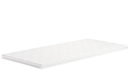 TEMPUR Ease Topper, festes Liegegefühl, waschbarer Bezug, 90 x 200 x 3 cm | Weiß, Single Matratzenauflage aus druckentlastendem Memory Foam, OEKO-TEX MADE IN GREEN