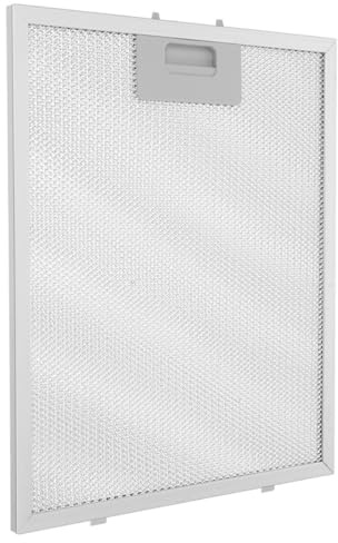 KOCKSHION Filtre de Remplacement pour Ventilation Domestique Protection Santé Grille en Aluminium et Abs, Design à 3 Couches, Compatible Large pour Hotte Aspirante la Cuisine