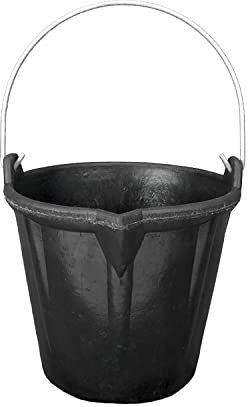 WOLFPACK 10010003 Cubo Obra Goma Con Pico Wolfpack 10 Lt