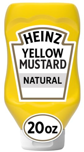 Heinz Senape gialla, 566 g - 1 bottiglia