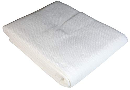 Windhager Sylt Brise-Vue Tissu pour Balcon, 0,9 x 5 m, Blanc uni