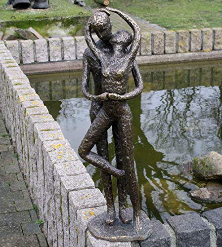 H. Packmor GmbH BronzefigurLiebespaar auf Einer Standplatte