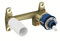 Grohe UP-Rohinstallationen - Einhand Unterputz-Universal-Einbaukörper (DN 15, für 2-Loch-Waschtischbatterien) 33769000 Chrom