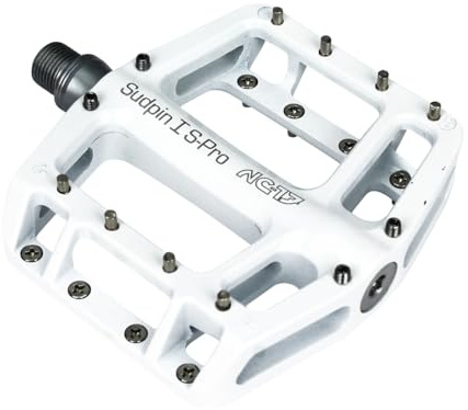 NC-17 Sudpin I S-Pro Aluminium Plattform Pedale | Mountainbike Pedal | BMX Pedal | Präzisionslager + Cr-Mo Achse | inkl. Ersatzpins