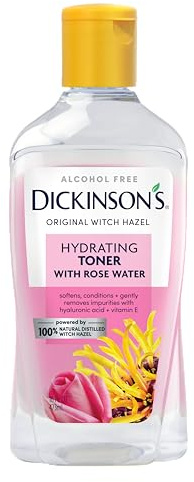 Dickinson's Enhanced Witch Hazel Alcohol Free Hydrating Toner, 16 Fluid Ounce by Dickinson's