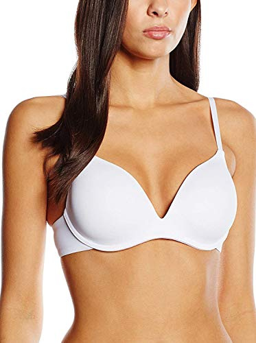 Selene Copa, Sujetador Copa Foam con Aros Para Mujer, Blanco, ES 90B