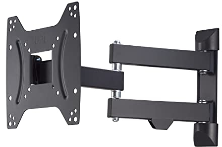 Hama | Soporte de Pared para televisores de 19 a 48 (2 Brazos, Giratorio 180°, inclinable +5°/-12°, para televisores de hasta 20kg, VESA 200 x 200, Extensible), Color Negro