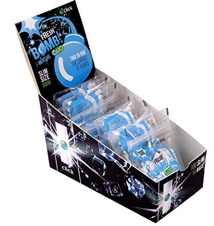 Fresh Bomb Duo Slim Filter Menthol 6mm 2 Displays (20 Beutel/ 2000 Filter)