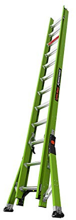 Little Giant Ladders, SumoStance, M24, 24 ft Extension Ladder, Fiberglass, Type IA, 300 lbs weight rating, (18824)