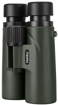 Hontry High Power 8x42 Binoculars for Adults, IPX6 Waterproof Protection for Bird Watching, Travel, Safari, Hunting, Sport Games and Cruise Ship