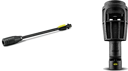 Kärcher Strahlrohr Vario Power Jet VP 120, für Hochdruckreiniger K 2 bis K 3 (L x B x H) 448 x 45 x 45 mm & Kärcher Adapter M
