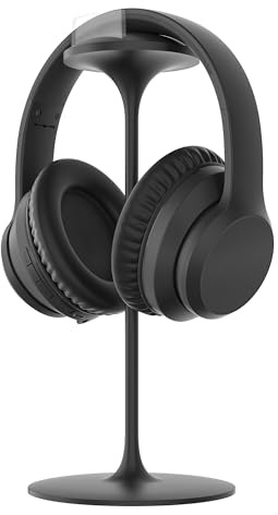 T’NB Casque TV Bluetooth 5.0, 3 en 1, Supra-Aural, Prise Jack 3 Mètres, Pliable, Ultra Confortable pour De Longues Sessions D’Ecoute – Noir
