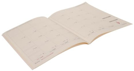 Tofficu Notizbuch Kariert Für Planung Und Notizen Kalenderbuch Mit Wochenkalender Und Monatsplaner Praktisches Budgetkalenderplaner Für Schule Und Büro