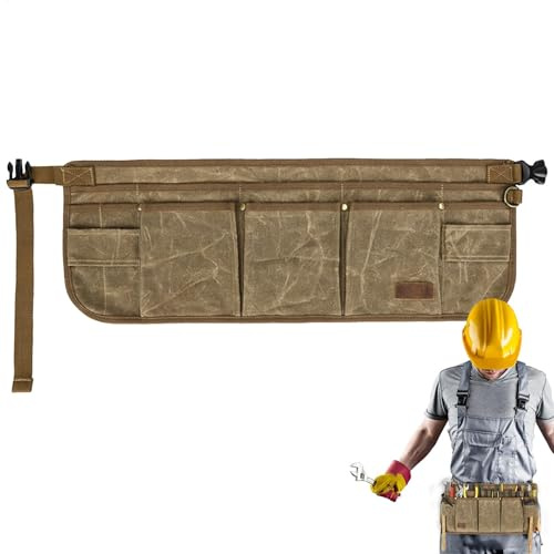 Garten-Werkzeuggürtel, verstellbare Gürteltasche, Werkzeugtasche, Werkzeugtasche, Mehrzweckgürtel für Damen, Mehrzweckgürteltasche, Elektriker-Werkzeuggürtel für Schraubenschlüssel, Zangen, Mechaniker