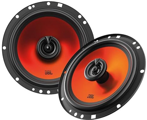 JBL Stage1 Haut Parleur Voiture Coaxiaux 165mm (6.5) de Harman Kardon Enceinte Auto Audio Premium Système Sonore High Performance Professional 50W RMS 400W Max Car HiFi Installation - Paire