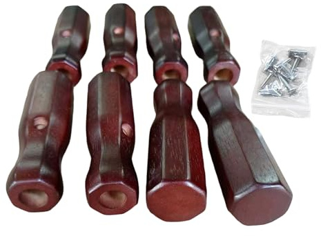 Hsyzygian Manico di ricambio per calcio balilla, 8 pezzi, impugnatura antiscivolo per calcio balilla