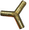 Y, répartiteur en T 12 mm, 16 mm, 19 mm raccord de tuyau d'arrosage (VGS), diamètre : forme en Y 12 mm