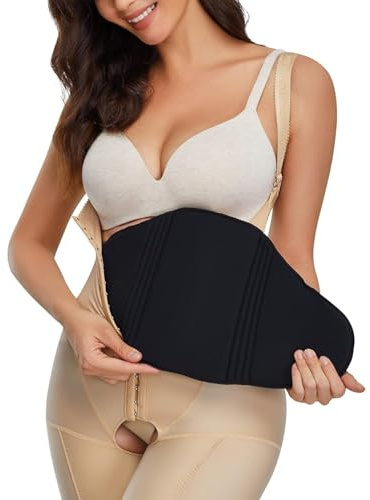 KUMAYES Bauchformungsbrett Postoperativ Bauch Kompression Lipo Board Damen | Bauchformungsbrett postoperativ mit Kompression, Lipo Board für Fettabsaugung, Bauchkontrolle nach OP und Geburt