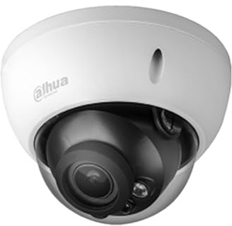Dahua - Caméra Dôme HDCVI 5MP - 4en1 - POC - Starlight - Objectif 2.7-12mm - IR30m - S2 - HAC-HDBW1500R-Z-POC-S2