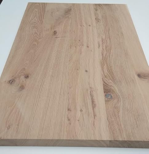 1 tablero de madera de roble salvaje macizo. Dimensiones especiales bajo petición. Listones de madera (50 x 140 cm)