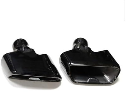 TZIUSFAC Autoauspuffblende Für G30 G31 530i 540i M M550i 2018-2020 Leistungsauspuffanlage In Edelstahloptik Schalldämpferblende Endrohr(Black)