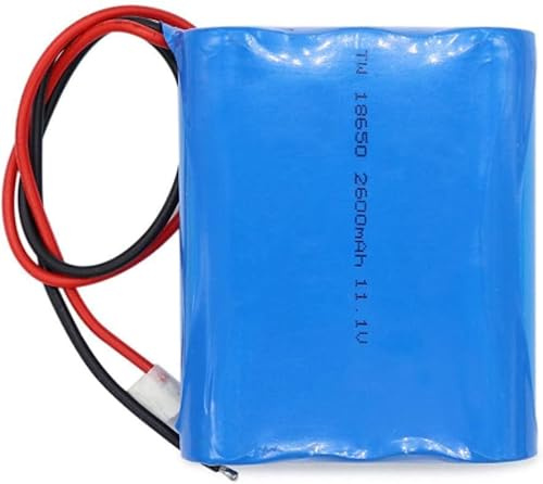 ZWDCVFGK Batería de ión de Litio Recargable 11.1v 2600mah 3s1p 18650, con PCB y Conector Ntc