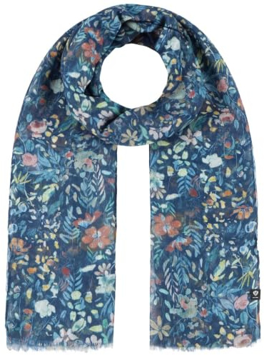 FRAAS Vealona Flowers Damenschal Schal Damen - mit Fransen Herbst-Winter Winter