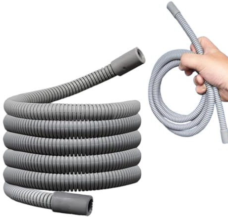 Trockner-Ablaufrohr-Verlängerung, mit PE+PT-Konstruktion, 10 mm Durchmesser, kompatibel mit Trocknern für effiziente Wasserentfernung (0,8 m)