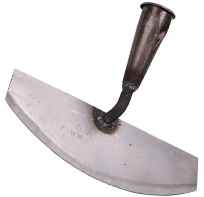 FOMIYES Pelle de Désherbage Manuelle en Acier Inoxydable, Houe de Jardin Multifonctionnelle sans Manche, Outil de Jardinage Léger pour Désherber, Cultiver et Retourner la Terre, Usage