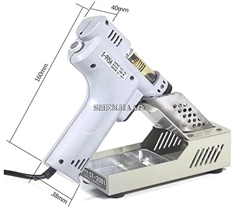 S-995A/S-993A/S-997P/S-998P Pistola de absorción eléctrica Desoldadora eléctrica Pistola de aire caliente Bomba desoldadora Soldador para un trabajo eficiente(S-993A)