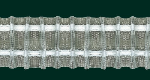 Ruther & Einenkel Gardinenband, PES, transparent, 1 Stück (1er Pack)